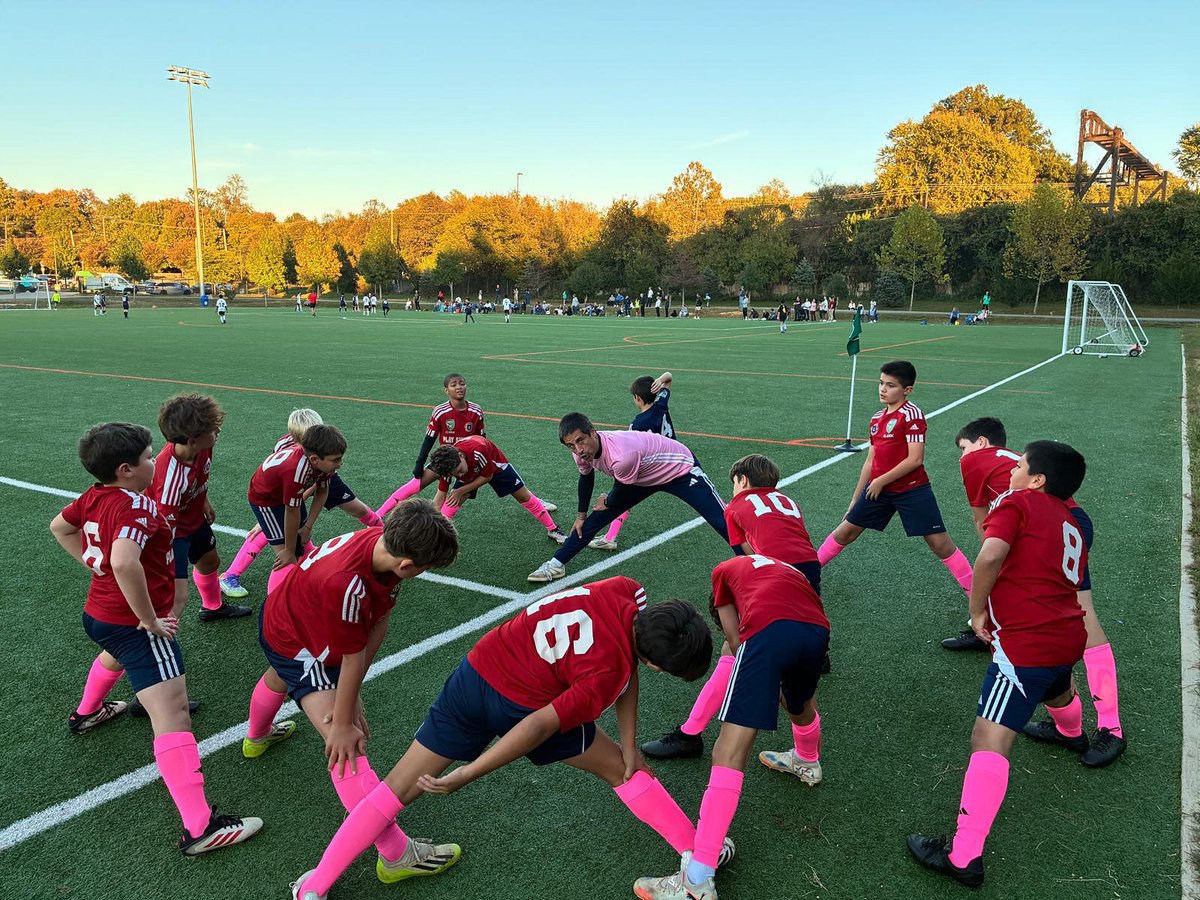 💗⚽️ Our U12 Boys #VIKINGS Vikings preparing for battle, wearing pink socks in support of Breast Cancer Awareness.

🍂 2025 Fall Season
🏆 @montgomerysoccer 

🔵🔴 #WeAreToca #TOCA #tocajuniors #PLAYsimple #Futbol #Football #soccer #Boys #activekids #MSI #MSIClassic #MSIsoccer