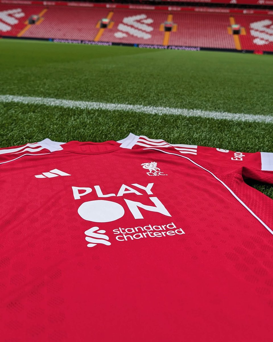 Today Liverpool will use this jersey . Info from lfc official.  🤩