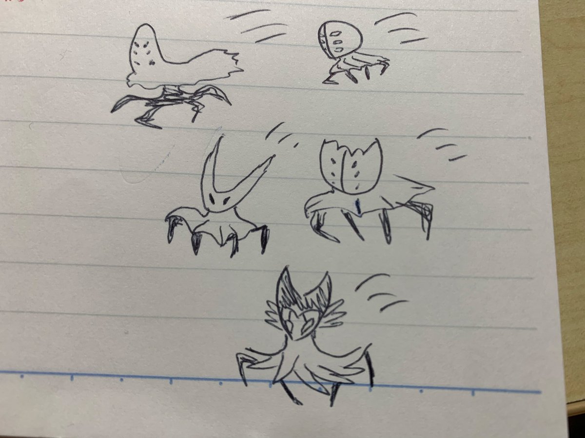 ホロウナイト名物、紡ぐ者のクモ走り
グリム団長がこれするのは混血種だからって説が好き