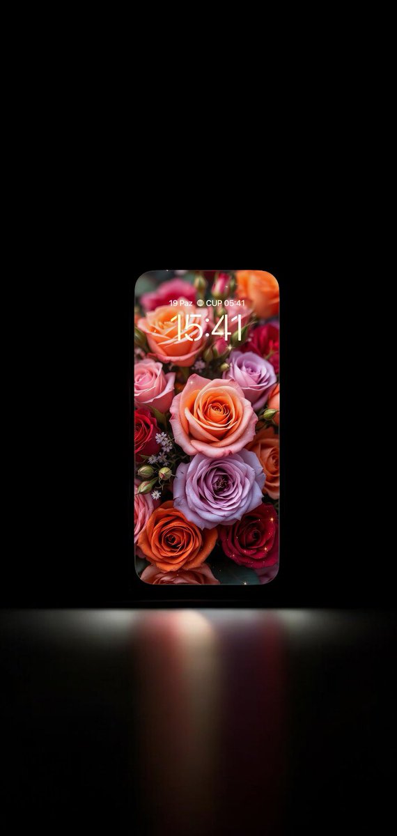 WallSpireX's tweet image. A burst of color, a touch of magic 🌹✨ This rose bouquet wallpaper blends romance, serenity, and sparkle. Let your screen bloom with beauty! You can download it in 4K. 🩸✨ #FloralVibes #AestheticBloom #phonewallpaper