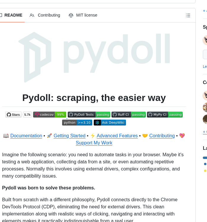 tom_doerr's tweet image. Web scraping via Chrome DevTools Protocol