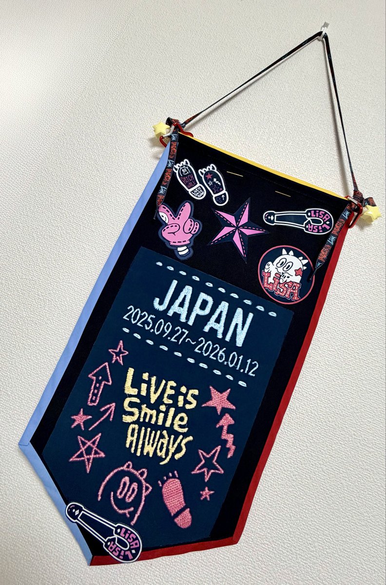 LiSA PATCH WALKガチャ レア リング 銀テ半分付き