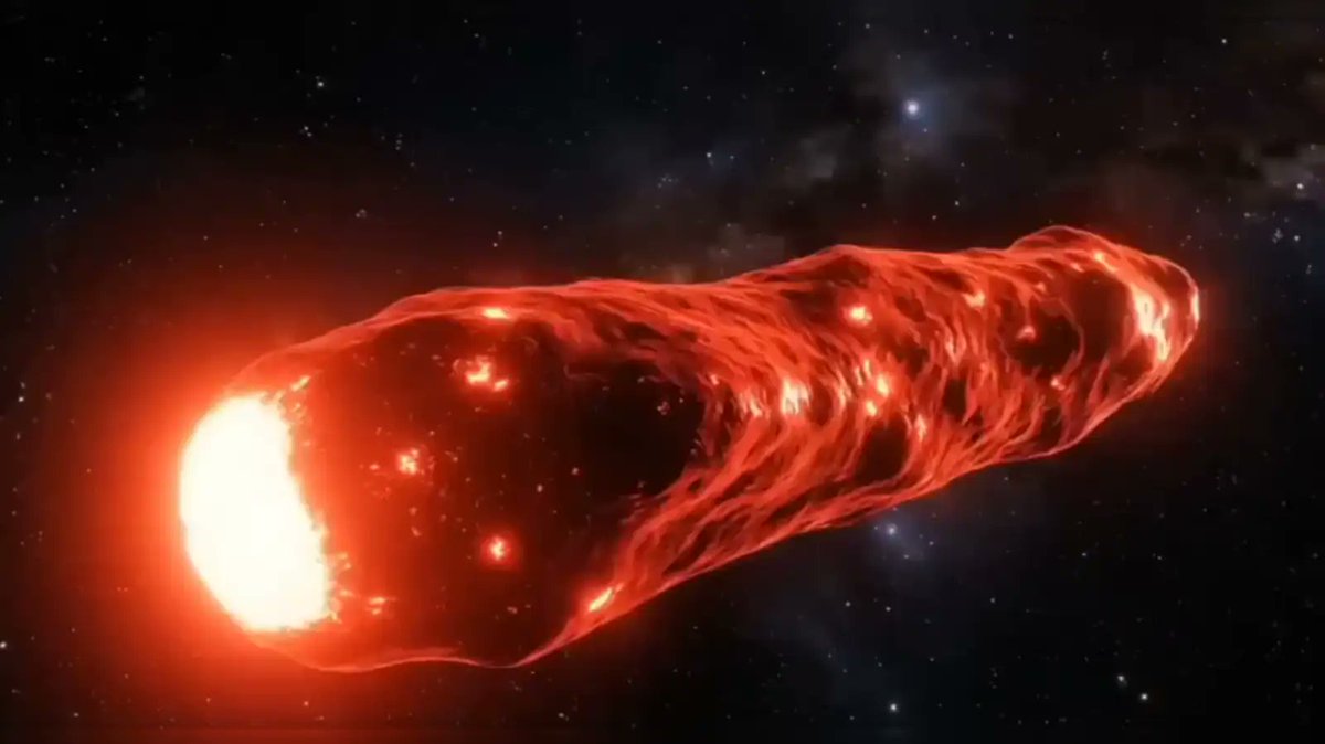 maniaUFO's tweet photo. 3I/ATLAS Just STOPPED in Space — And It’s Looking Directly at Earth...🧐🤔
Interstellar object 3I/ATLAS defies physics, inexplicably stopping its 130,000 mph journey. Analysis reveals rhythmic light bursts, possibly a deliberate signal, and a metallic surface unlike any known natural object.