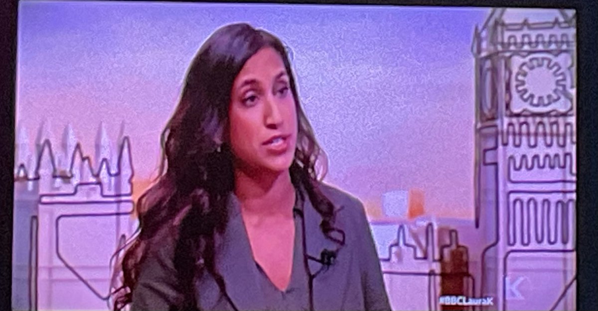 One of those voices where you can’t actually hear what she’s saying as your brain is desperately trying to filter out that noise. 

 #bbclaurak