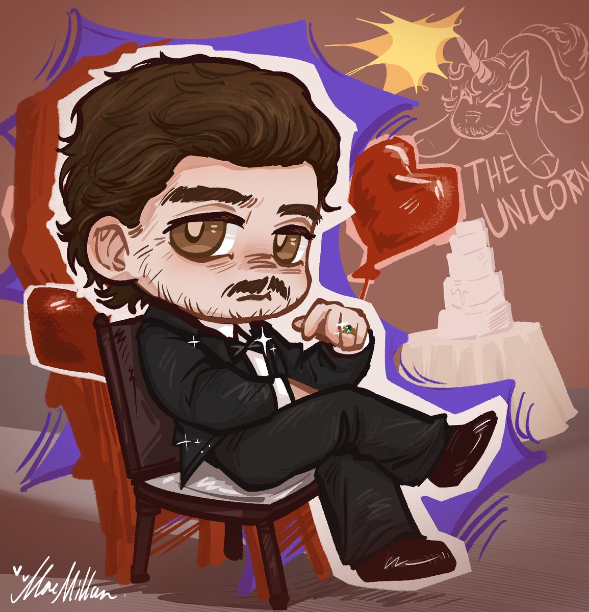 Mac_Millan0309's tweet image. Day 19:Harry, materialists
#pedropascal #PedroPascal #pedrotober #pedrotober2025