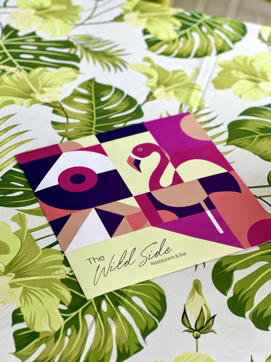 fantomdan's tweet image. Lunch &amp;amp; cocktails on The Wild Side 🦩🌺🍍