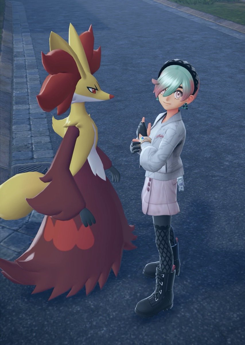 自由度高くて好き
#PokemonLegendsZA