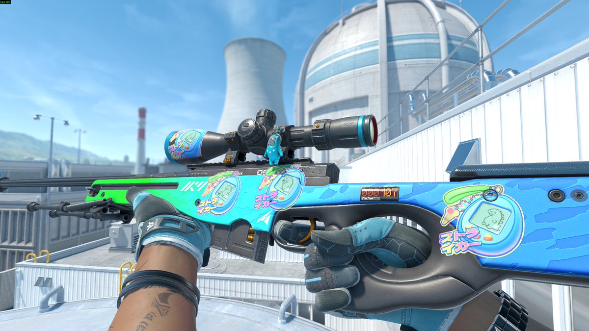 TonyBapi's tweet image. New craft
0.007 float ST FN AWP Ice Coaled with 4X digi-strike stickers