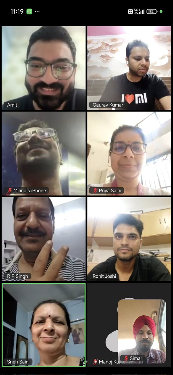 programmersingh's tweet image. Diwali vibes + tech talk = perfect combo 🪔💻
Had our #XiaomiFanClub Chandigarh monthly Zoom meet — discussed all the cool upgrades coming to Xiaomi devices 🔥
@XFCChandigarh
@XiaomiIndia
#TheBigDealChallenge
#DiwaliWithXiaomi
#ItsABigDeal