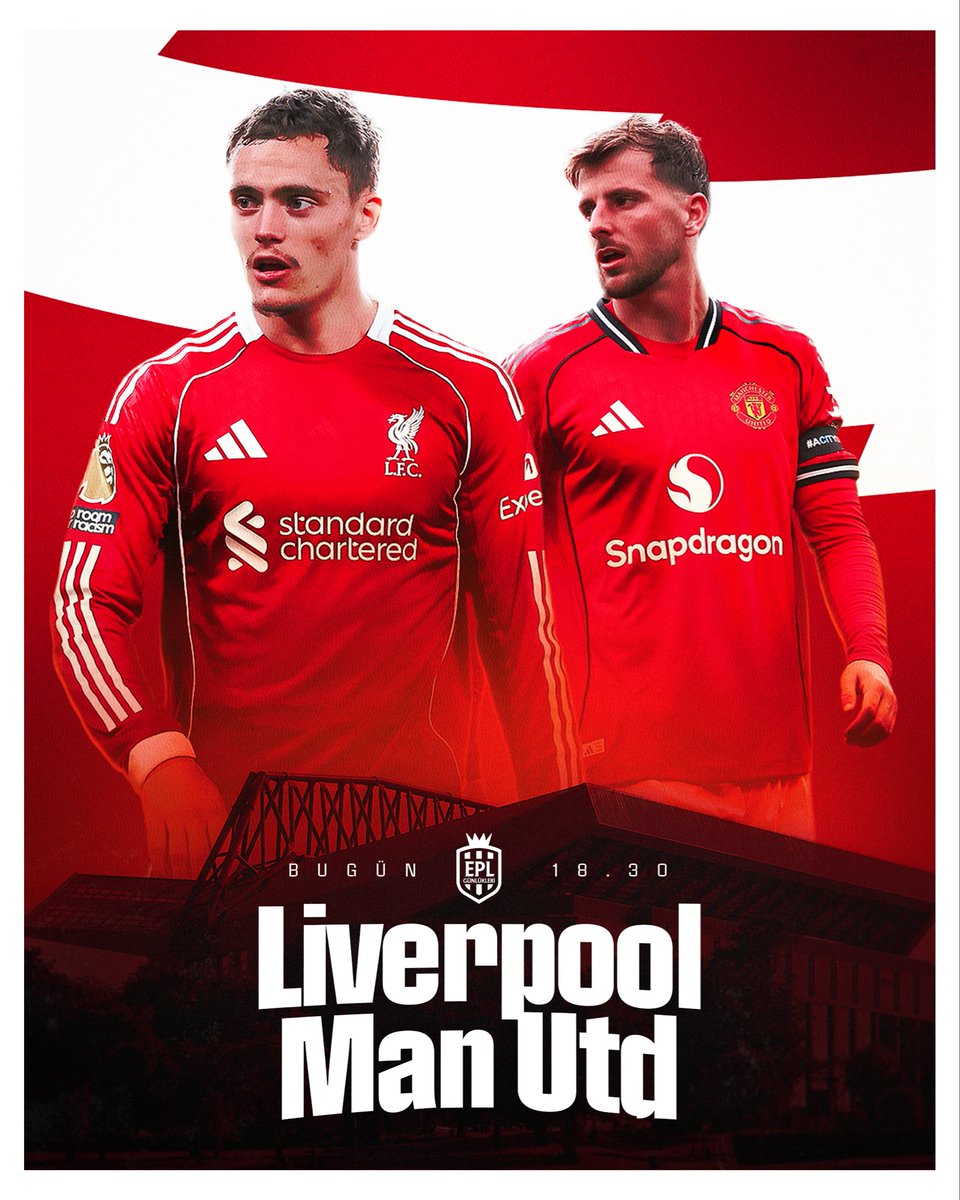EPL_Gunlukleri's tweet image. Haftanın en kritik karşılaşmasında Liverpool, evinde Manchester United’ı ağırlıyor.