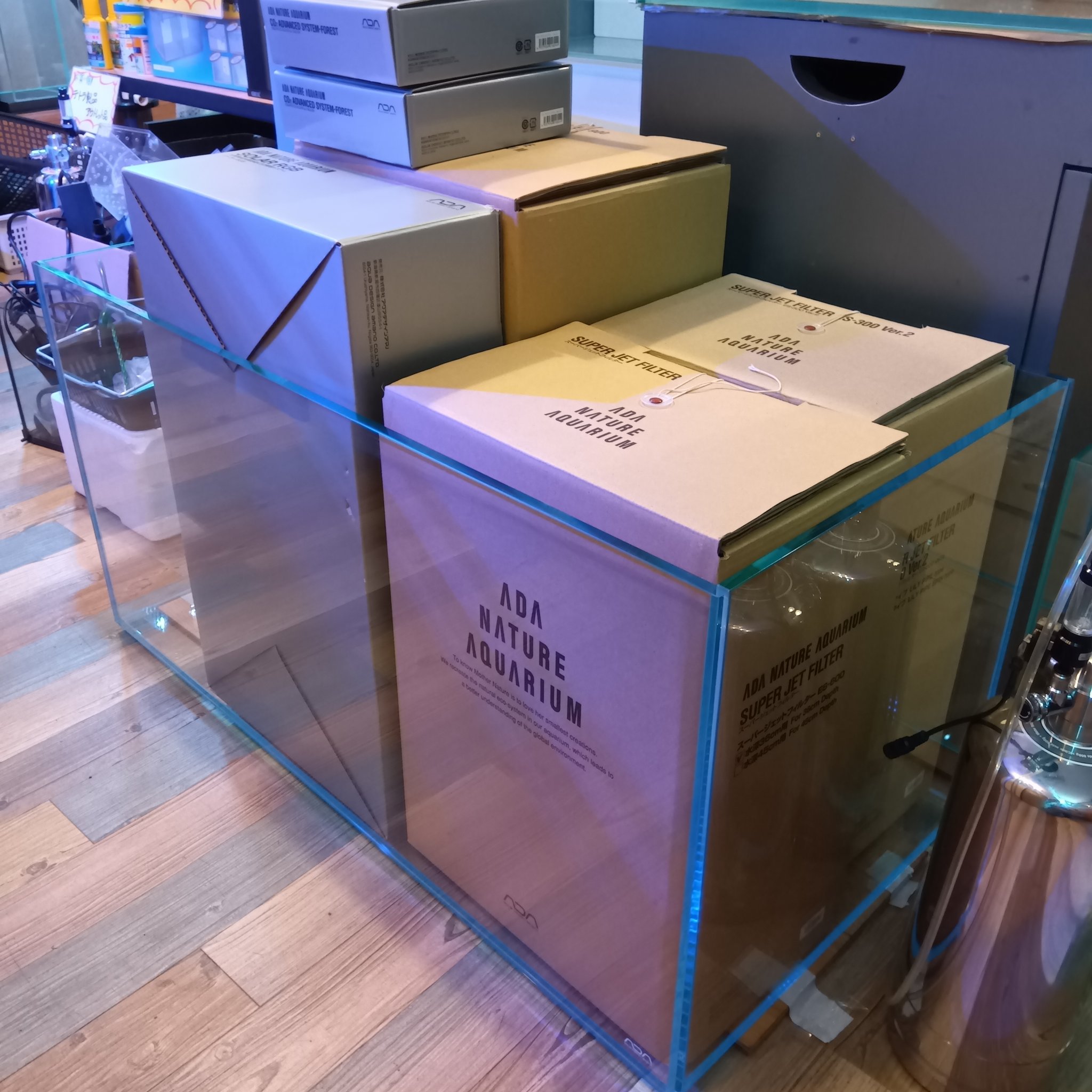 ADAキューブガーデン90(旧ロゴ) 引き取り限定】ADAキューブガーデンスタンド90cm用（旧ロゴ）