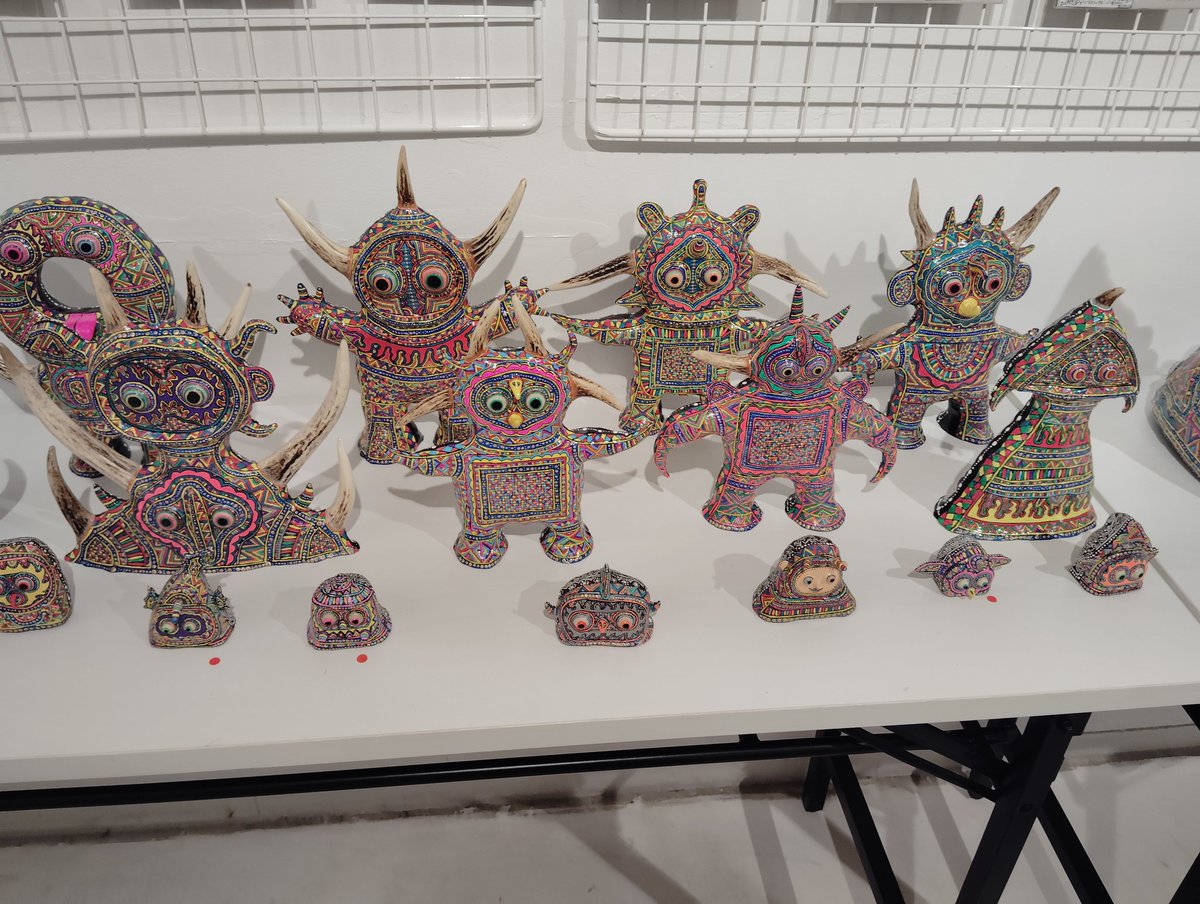 NgUQJWMZZsOTvfL's tweet photo. 泥酔状態やねんけど、CopyHouse、塙将良さん個展行ってきました(ΦωΦ)ノパワーが凄い！ https://t.co/y8xnKWFpdQ