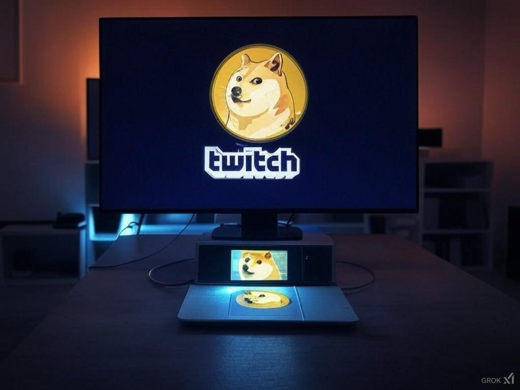 #Dogecoin is now accepted by Twitch for subscriptions and tips.

Huge move.