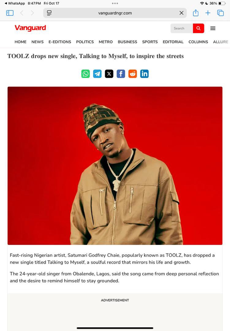 BAMCmusic's tweet image. new music by #TOOLZ out on all digital platforms 📈🔥