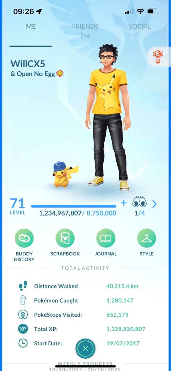 Will5579's tweet image. Thank you for all the recent friendship
Looking for a few new active friends I don’t lucky egg at all just open 😊
8028 4905 8193
#PokemonGO #pokemongofriendcode