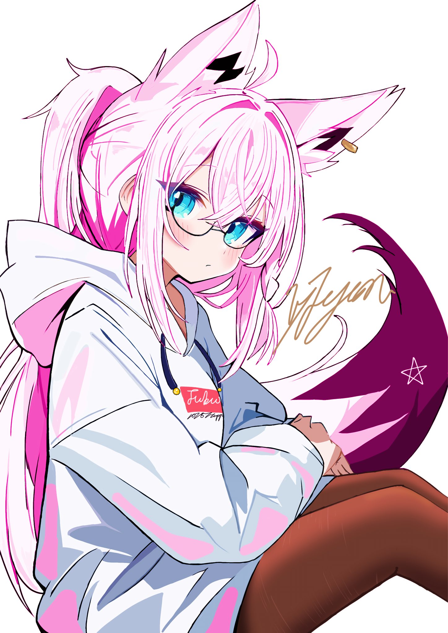 自作の絵 イラスト ふっちゃん ふっかちゃんクリアファイル／イラストスポーツ - サヤマセカンド