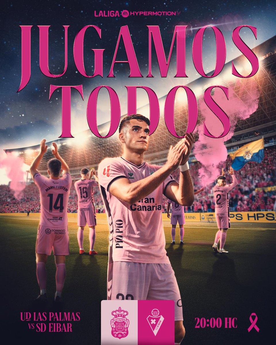 🔥 Matchday | ¡#VamosUD! ⚽️

#LasPalmasEibar ⚔️

#LaUniónHaceLasPalmas #SeremosMásUnión