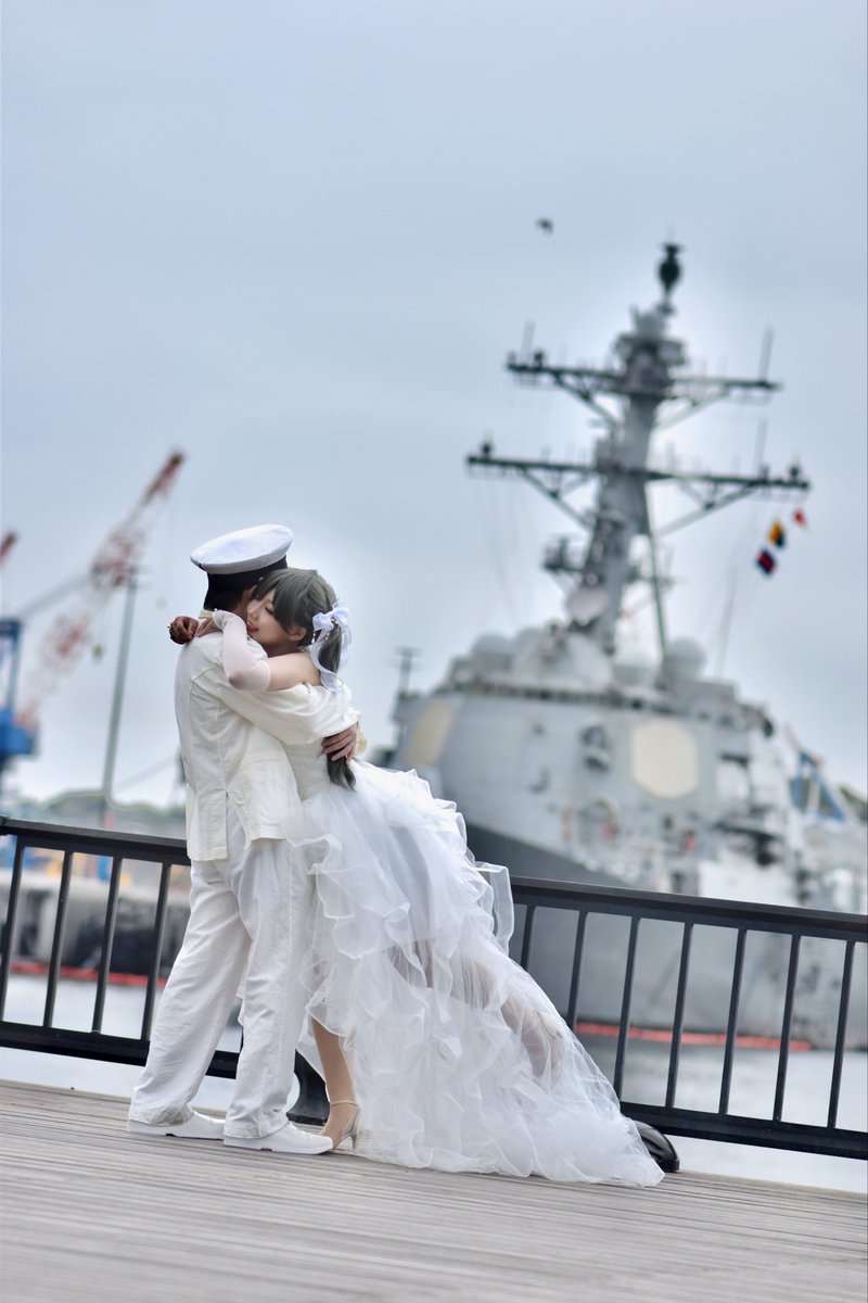 ⚠捏造注意⚠
【艦隊これくしょん/提督・瑞鶴(花嫁)】

提督 <a href="/hassy_6thsense/">ハッシー</a> 
瑞鶴 <a href="/kiriha75/">藍沢きりは</a> 

📷 <a href="/miz_327/">🌷みずな🌷</a>