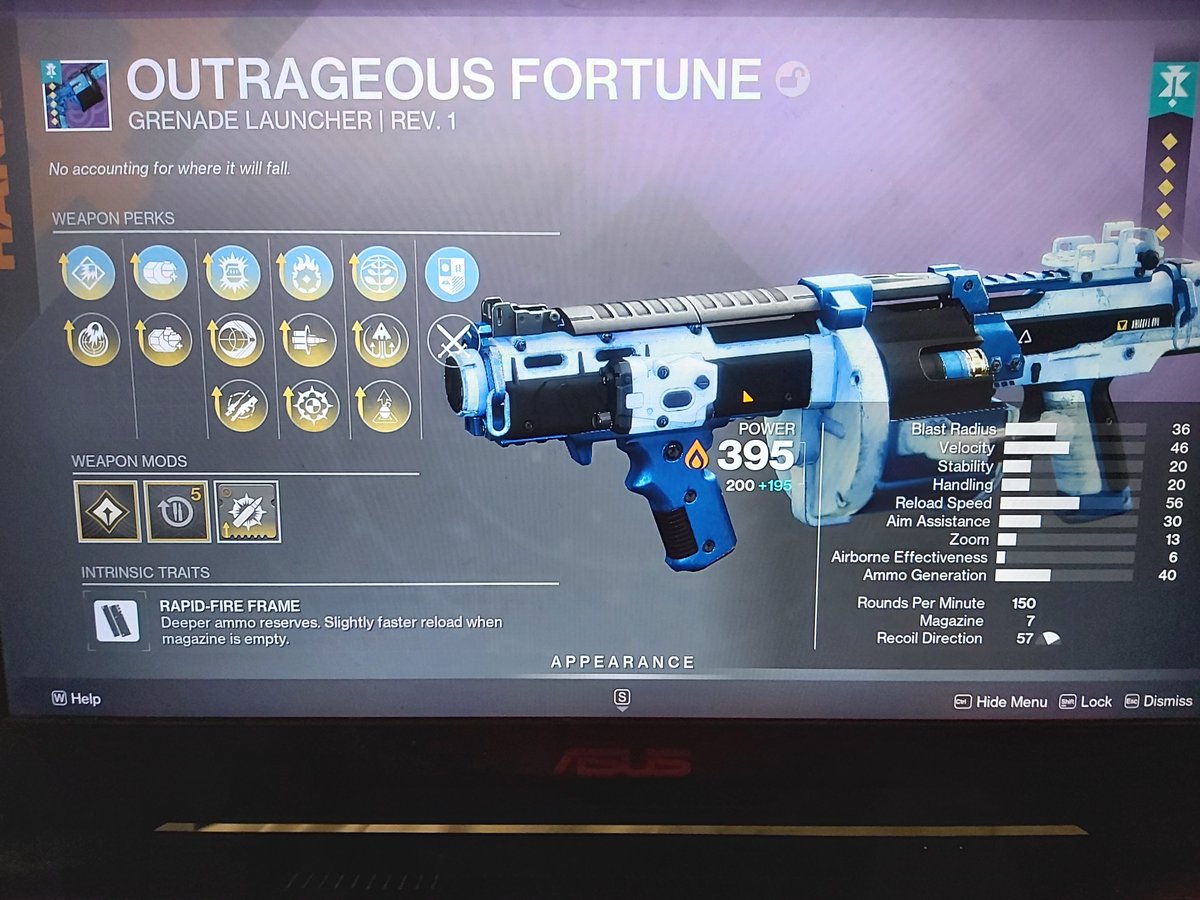 laughmakerdnd's tweet image. I got these babies. #Destiny2