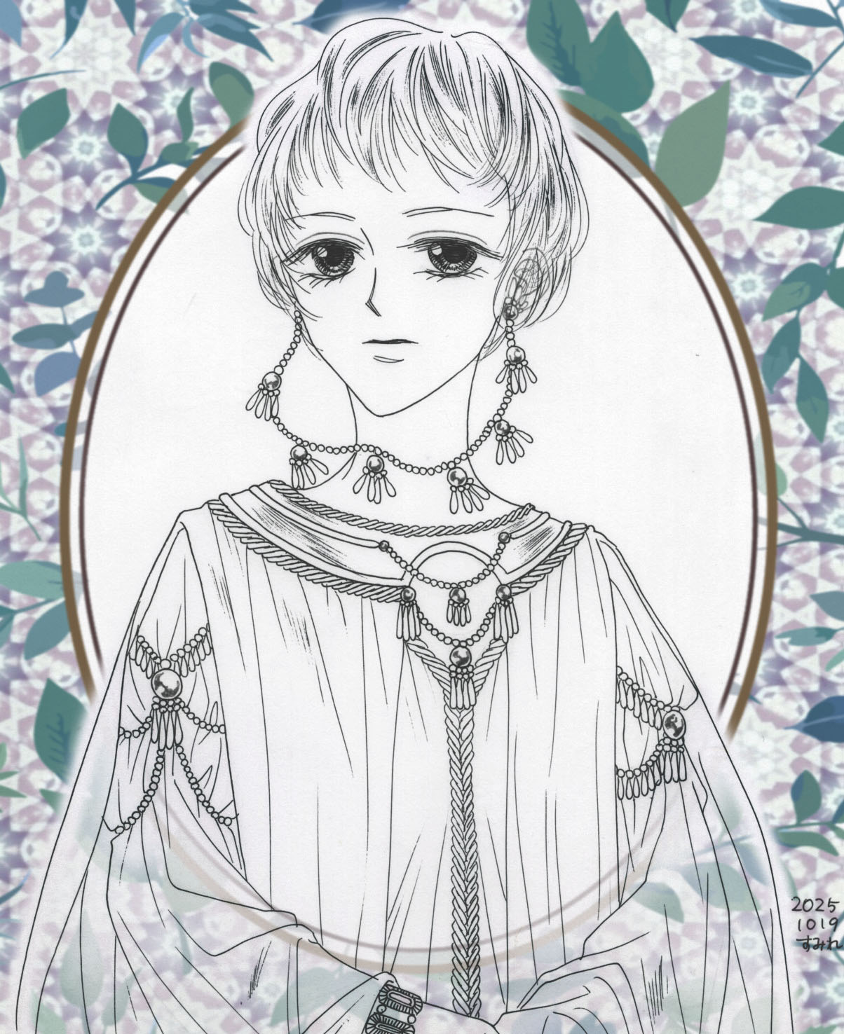 すみれ色の童話　　　絵画原画 すみれ色の童話 絵画原画 UESHIMA MUSEUM COLLECTION