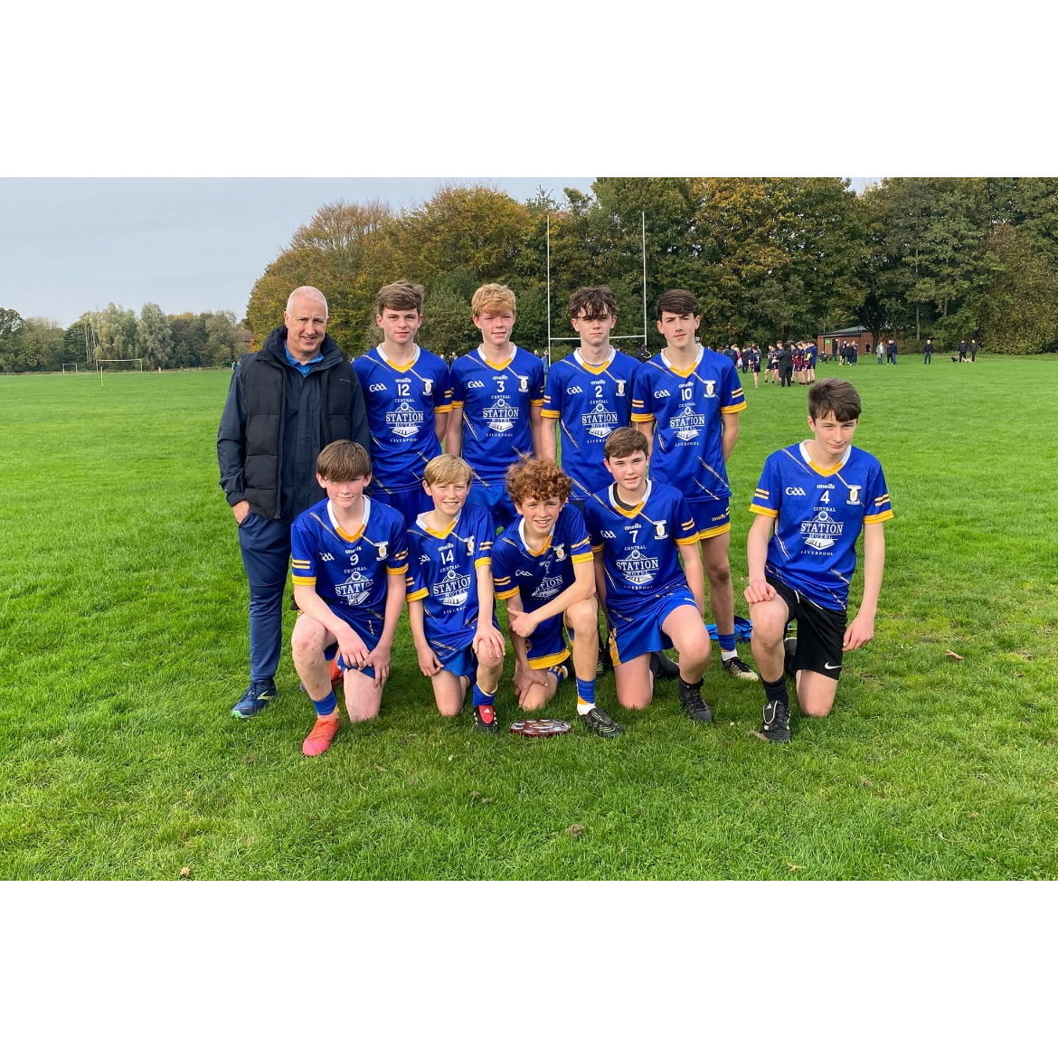 U15 Championship Finals 
Congratulations to St. Peter's GAA Manchester on winning the Cup and John Mitchels GAA Liverpool for Shield. Two great games held at Turn Moss yesterday. 

Well done to all players and coaches involved in the competition 👏