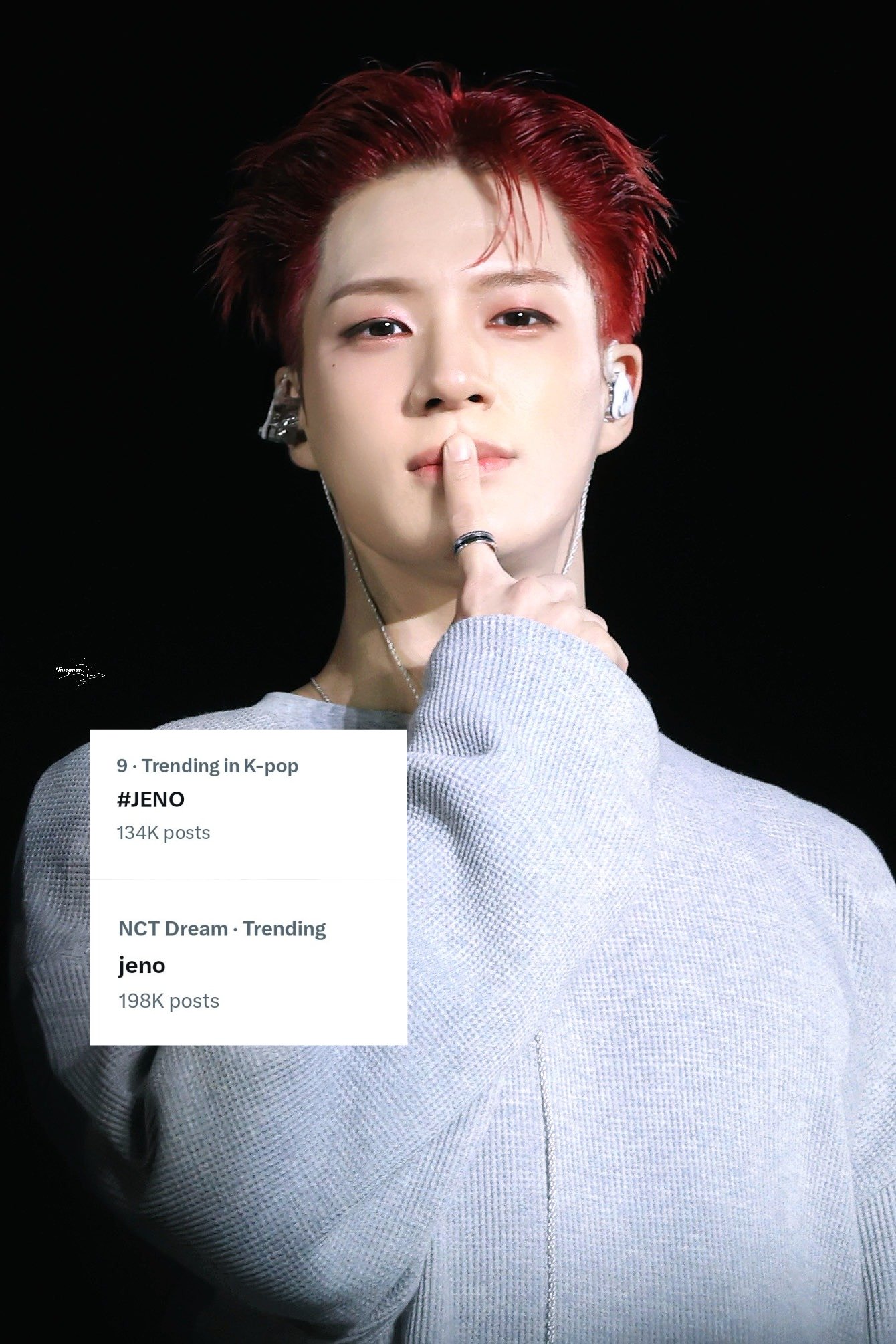 NCT ジェノ Teaser Image #JENO NCT DREAM The 2nd Album 〖Glitch Mode