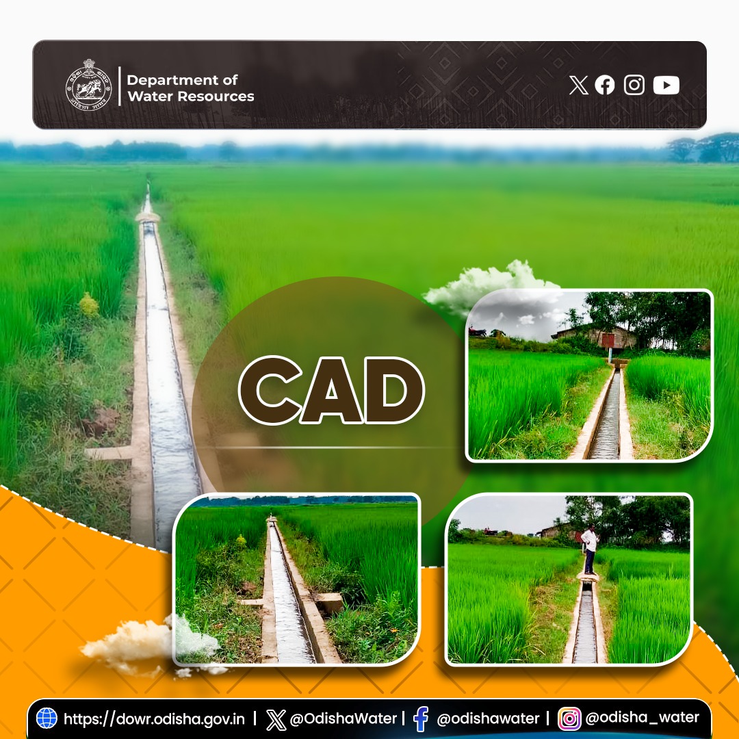 OdishaWater's tweet image. Reconstruction of #FieldChannel in Daudpur, Nischintakoili Block, #CuttackDistrict is in progress. 💧 291m of lined channel &amp;amp; 12 hydraulic structures are being constructed to irrigate 13 ha of land. Executed by Daudpur #PaniPanchayat under the technical supervision of #CAD