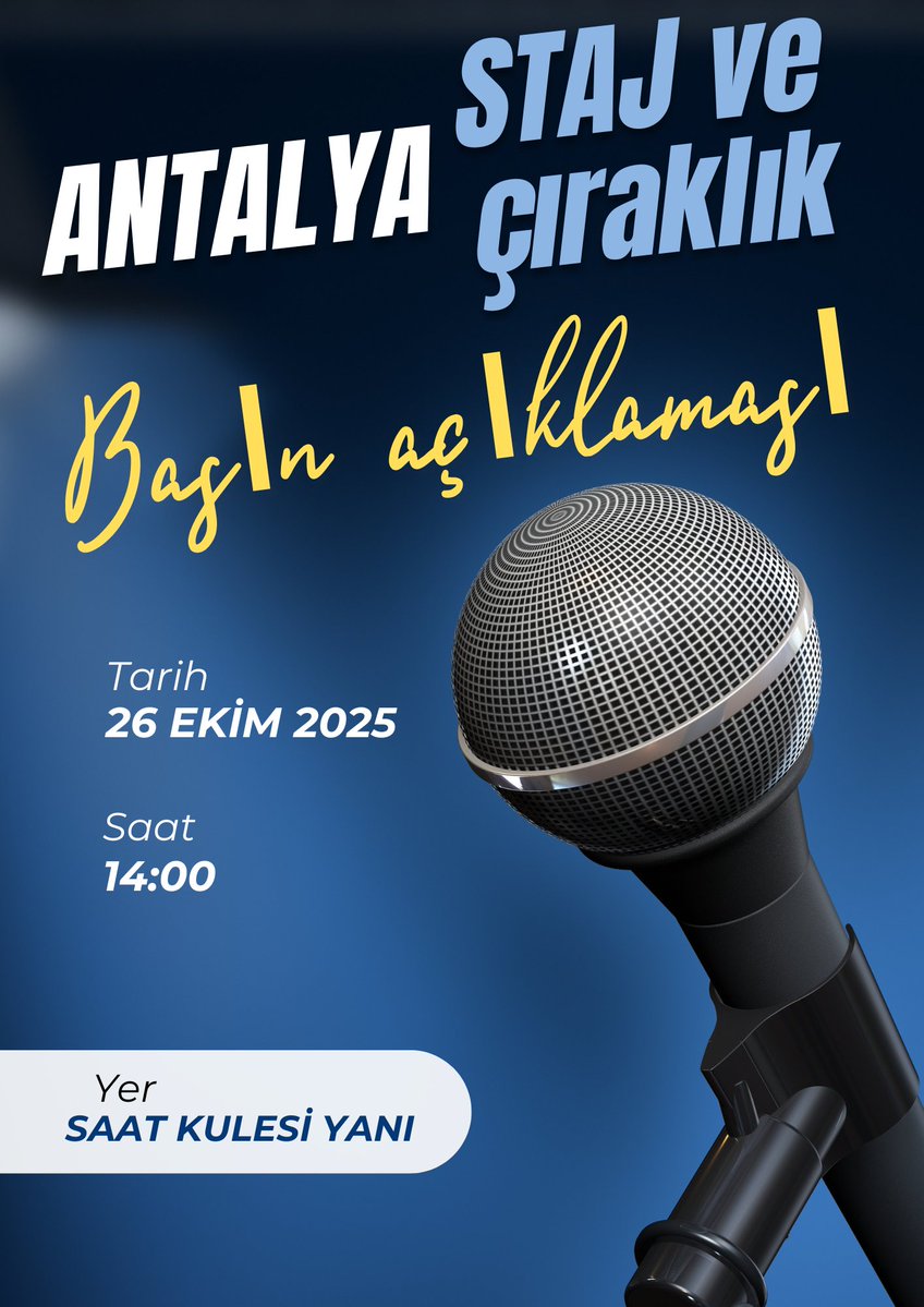 STAJ VE ÇIRAKLIK SİGORTASI MAĞDURLARI FEDERASYONU (@cirakstajfed) on Twitter photo 📢 BASINA VE KAMUOYUNA DUYURU
📍 Antalya Staj ve Çıraklık Sigortası Mağdurları Derneği’nden Ortak Vicdana Çağrı...!
<a href="/Haberturk/">Habertürk</a>
<a href="/cnnturk/">CNN TÜRK</a>
<a href="/ntv/">NTV</a>
<a href="/nowhaber/">NOW HABER</a>
<a href="/tv100/">TV100</a>
<a href="/tgrthabertv/">TGRT HABER</a>
<a href="/showanahaber/">Show Ana Haber</a>
<a href="/HaberGlobal/">Haber Global</a>
<a href="/startv/">STAR TV</a>
<a href="/KanalD/">Kanal D</a>
<a href="/startvhaber/">Star Ana Haber</a>
<a href="/trthaber/">TRT HABER</a>
<a href="/halktvcomtr/">Halk TV</a>
<a href="/ekoltvv/">Ekol TV</a>
<a href="/trt1/">TRT 1</a> 📢 BASINA VE KAMUOYUNA DUYURU
📍 Antalya Staj ve Çıraklık Sigortası Mağdurları Derneği’nden Ortak Vicdana Çağrı...!
<a href="/Haberturk/">Habertürk</a>
<a href="/cnnturk/">CNN TÜRK</a>
<a href="/ntv/">NTV</a>
<a href="/nowhaber/">NOW HABER</a>
<a href="/tv100/">TV100</a>
<a href="/tgrthabertv/">TGRT HABER</a>
<a href="/showanahaber/">Show Ana Haber</a>
<a href="/HaberGlobal/">Haber Global</a>
<a href="/startv/">STAR TV</a>
<a href="/KanalD/">Kanal D</a>
<a href="/startvhaber/">Star Ana Haber</a>
<a href="/trthaber/">TRT HABER</a>
<a href="/halktvcomtr/">Halk TV</a>
<a href="/ekoltvv/">Ekol TV</a>
<a href="/trt1/">TRT 1</a>