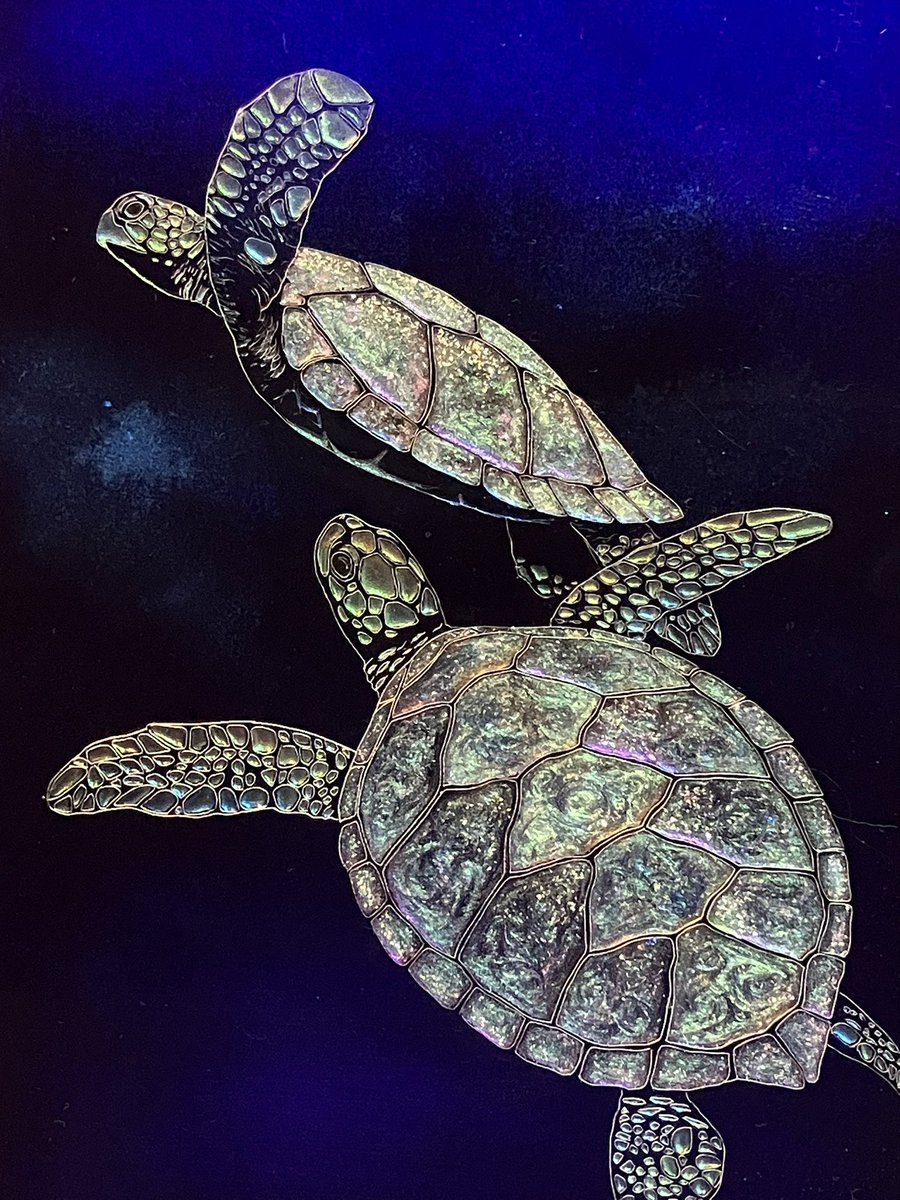 大判絵画□海の散歩道□カラーリトグラフピテリア直筆サイン入り