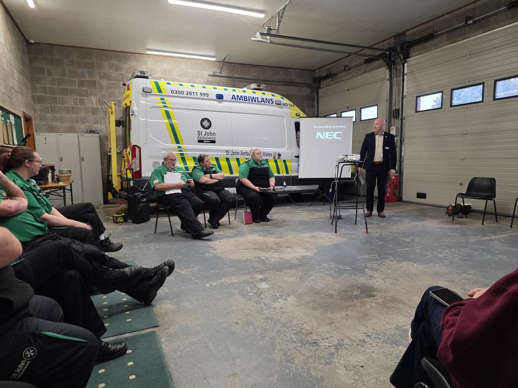 Richard Lee MBE CStJ QAM FIMC FCPara (@ceostjac) on Twitter photo Second hustings session for our <a href="/SJACChiefVol/">Chief Commissioner - St John Ambulance Cymru</a> <a href="/SJACymru/">St John Ambulance Cymru</a> candidates. This time face to face in #Rhayader Second hustings session for our <a href="/SJACChiefVol/">Chief Commissioner - St John Ambulance Cymru</a> <a href="/SJACymru/">St John Ambulance Cymru</a> candidates. This time face to face in #Rhayader