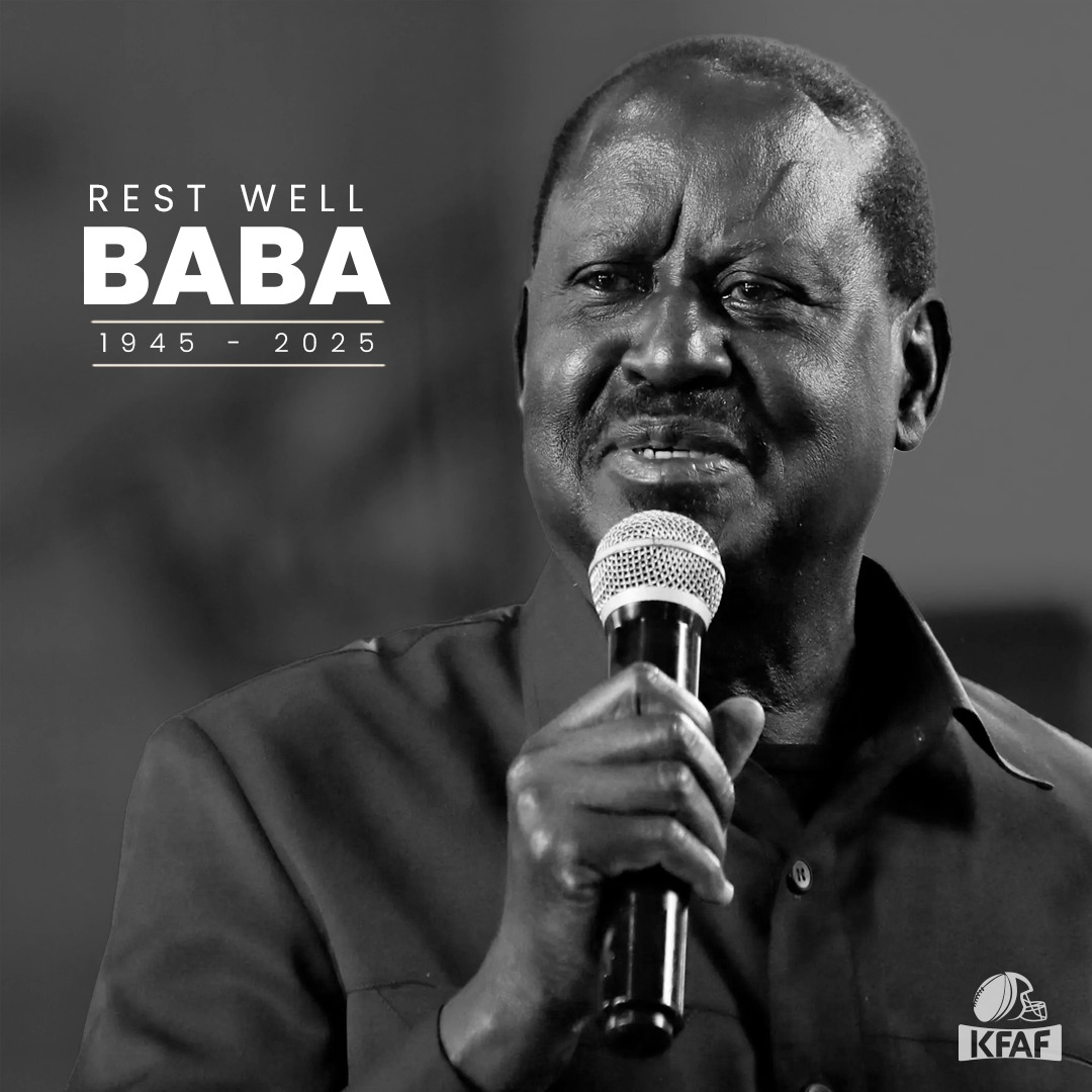 Rt Raila Amolo Odinga stood as a tower of national unity and a monument of national cohesion, a symbol of Kenya’s enduring hope and democratic spirit.

Rest well Baba.