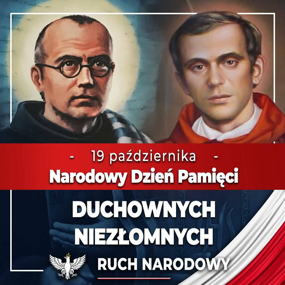 19.10.1984 komuniści zamordowali bł. ks. Jerzego Popiełuszkę. 
Wieczna pamięć zamordowanemu, hańba sprawcom.