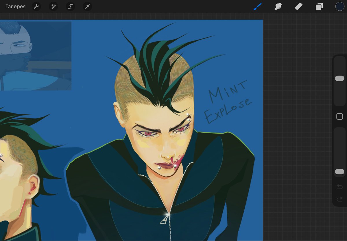 MINTexploSE6's tweet image. #Invincible #invinciblefanart #MohawkMark #MarkGrayson