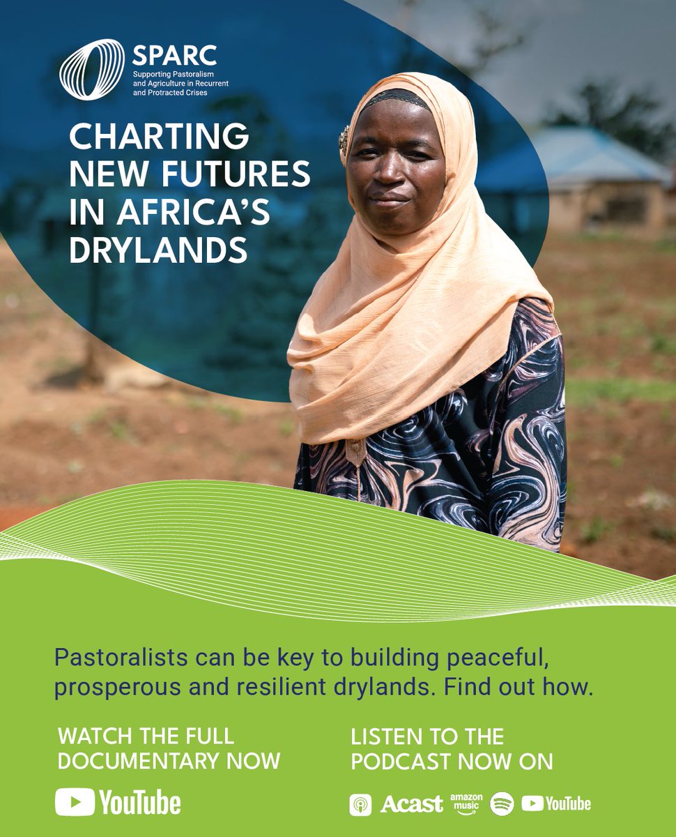 🐄 Pastoralists produce a huge amount of the meat and milk Africans consume. Yet #pastoralism is increasingly treated as a problem in Africa’s drylands: perceived as old-fashioned, low-tech and incompatible with modern-day development.

🎧 In this new episode of #DynamicDrylands,