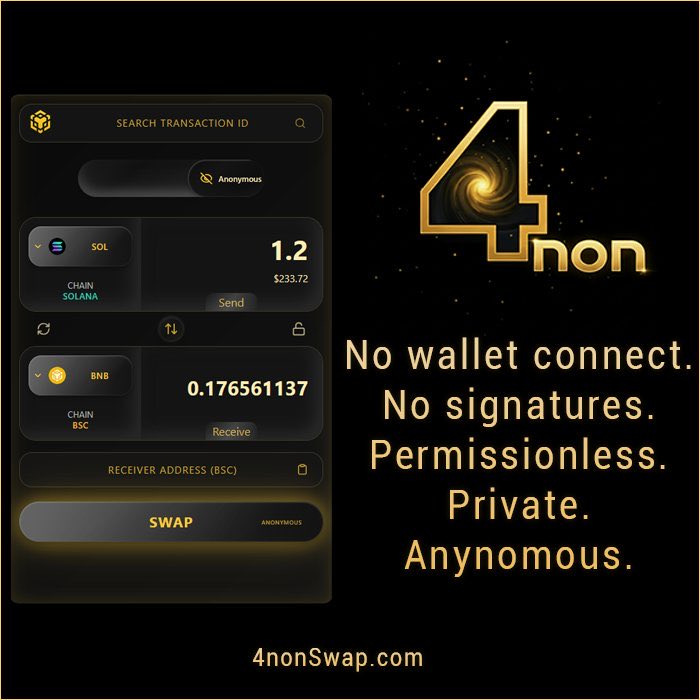general_dokafi's tweet image. Haha that’s literally my life in code form 😂💻
But you forgot one more line, bro —
swap( ); // stay anon 🥷
Been vibing with 4nonSwap.com lately — eat, build, sleep, swap privately, repeat 😎
That’s the real dev life loop 🔁