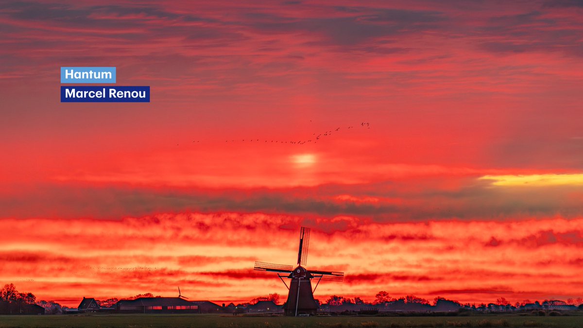 Ochtendrood, water in de sloot? 🌅🌧 

Vanaf vanavond slaat het weer inderdaad om… De details lees je in ons uitgebreide weerbericht: buienradar.nl/nederland/weer…