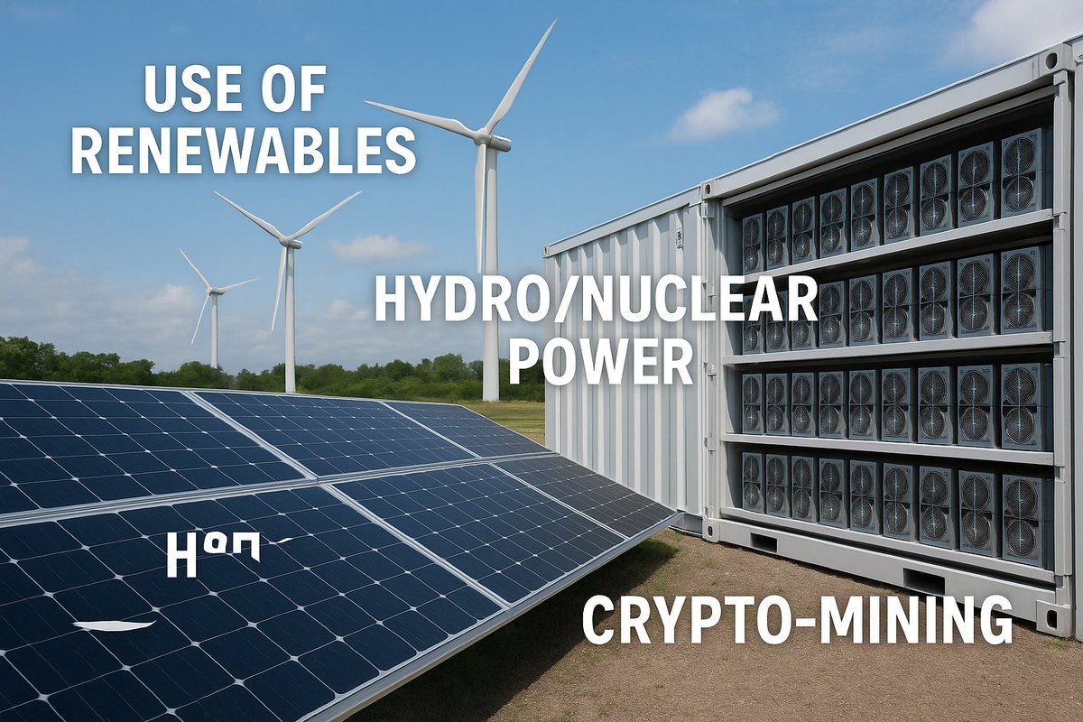 21millionlabs's tweet image. 🌿 Sustainable Blockchain Mining: Powering the Future with Clean Energy ⚡
#SustainableBlockchain #GreenMining #EnergyEfficientComputing #CryptoInnovation  #RenewableEnergy #CleanCrypto #21MillionLabs  #FutureOfMining #EcoBlockchain #AIandBlockchain #DataTech