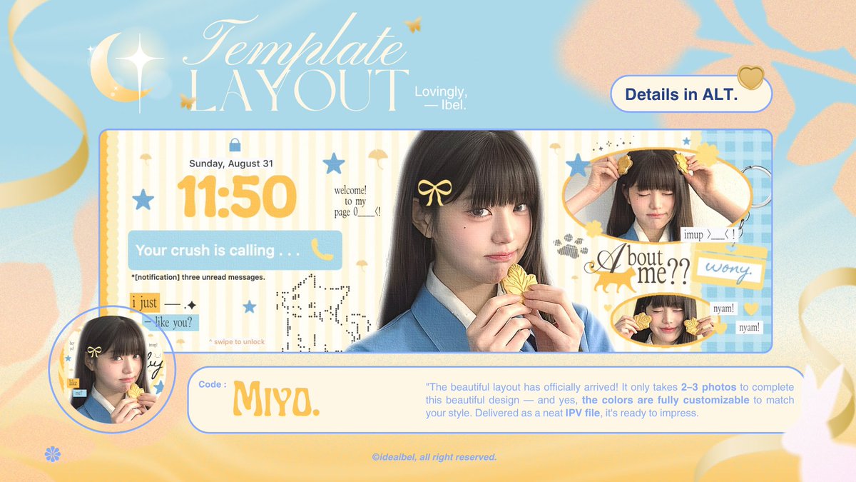 ideaibel's tweet image. RTs are appreciated &amp;gt;_____9 !

🐇💬 ... ayo kenalan dengan 5 anak baru ibel setelah sekian lama ⊹ ࣪ ˖ boleh bantu ibel untuk ospek semuanyaa manteman? kalau ada kesamaan silahkan ketuk dm ibel yaa &amp;lt;3, timaaciii 📃 ݁₊ .

t. #zonauang