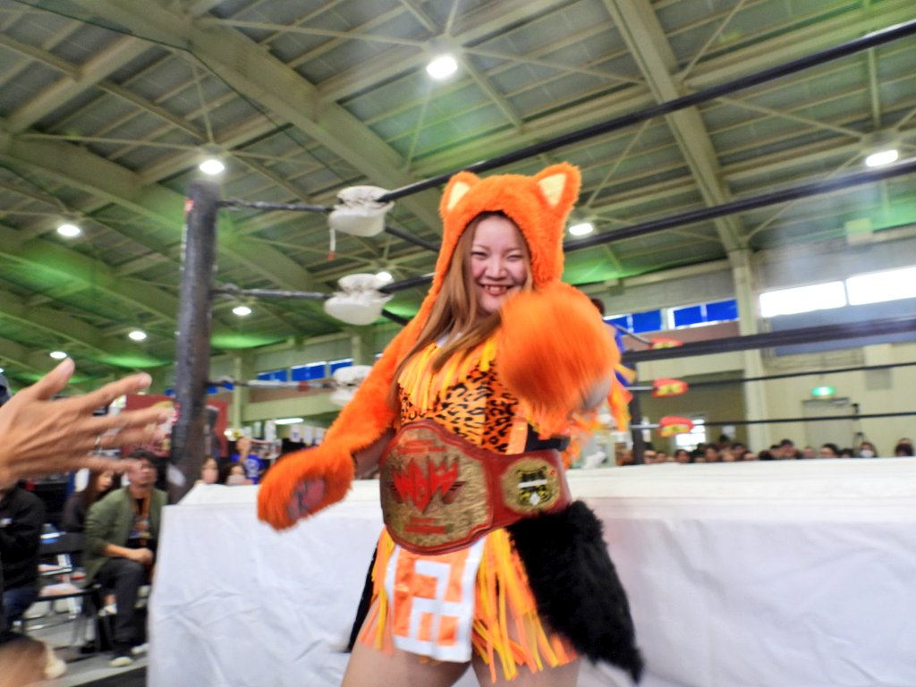 笑顔(けんちゃん#87)@GO！！GO ！！プロレスLOVE