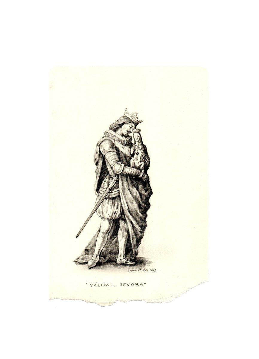 "VÁLEME, SEÑORA"
San Fernando y su Virgen de Valme.

Bruno Halcón 2025.