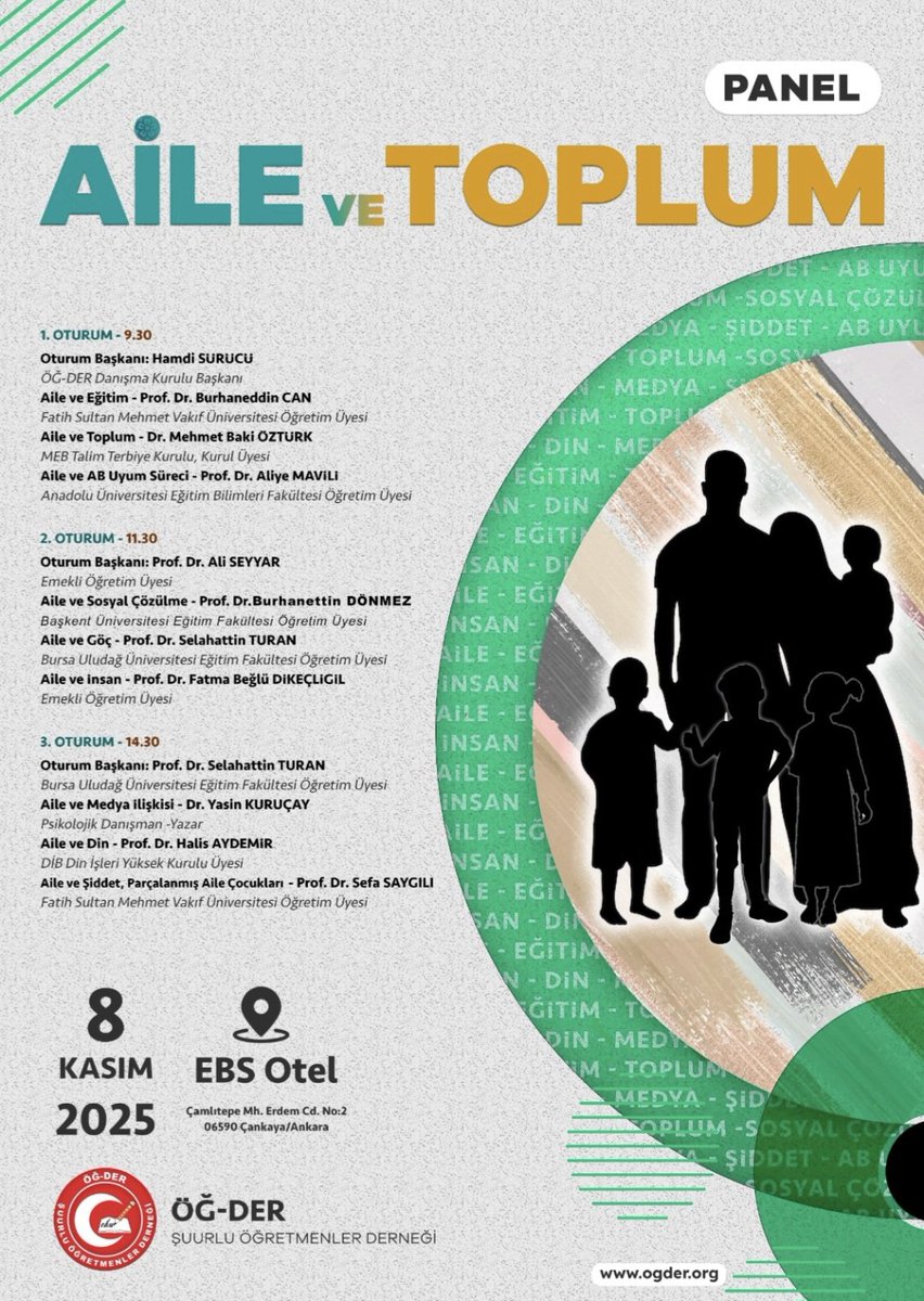 Aile, toplumun kalbidir; kalbi sağlam olan bir toplum, adaletle nefes alır, merhametle yaşar.