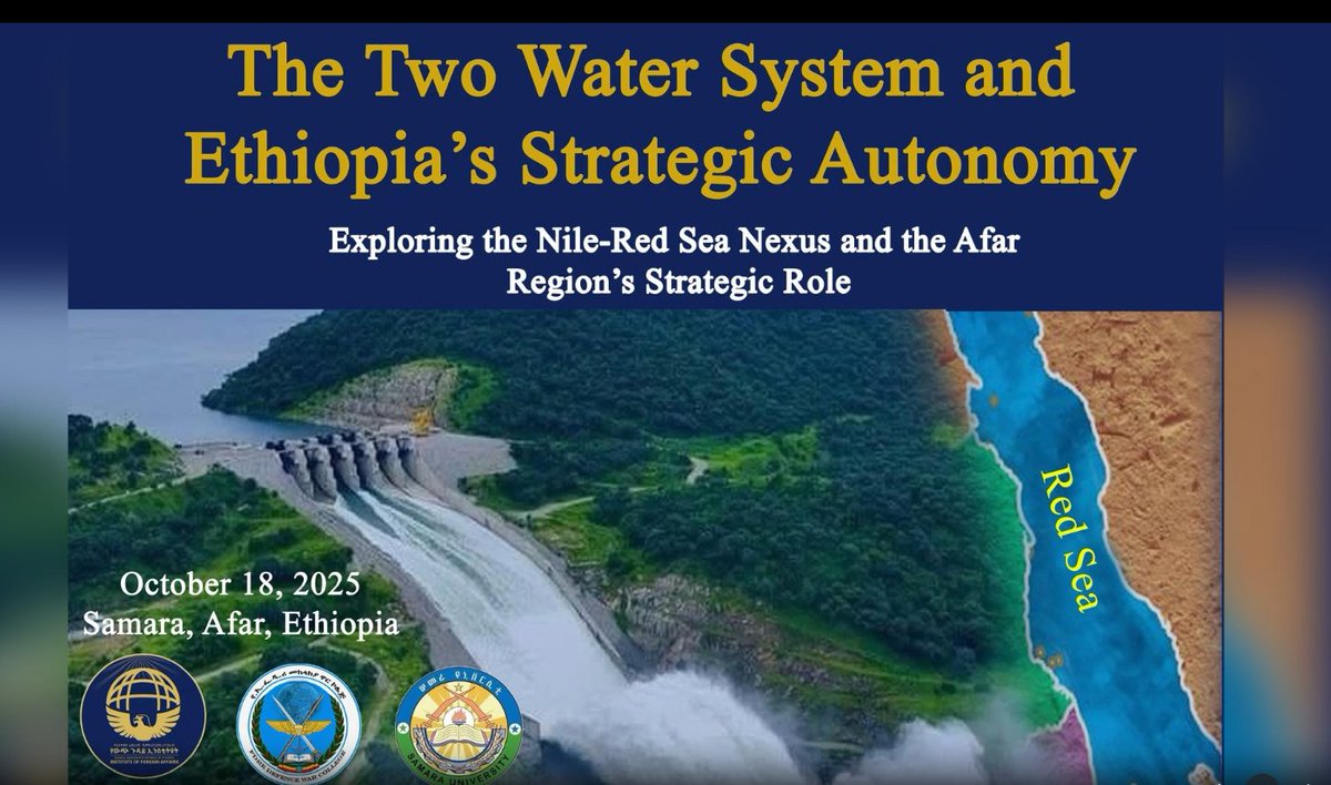 The Institute of Foreign Affairs (IFA) has stressed that #Ethiopia's survival and overall prosperity are profoundly intertwined with the Red Sea and the Nile Basin.
ena.et/web/eng/w/eng_…