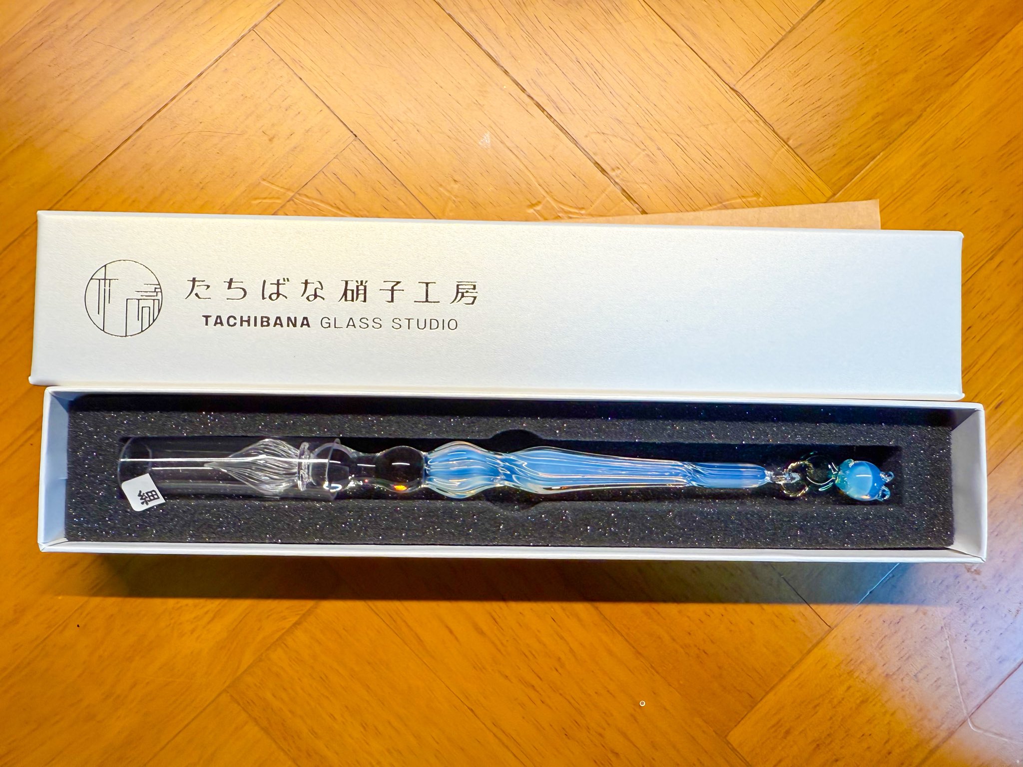 たちばな硝子工房 ガラスペン たちばな硝子工房×NAGASAWA「特別モデルガラスペンセット」抽選