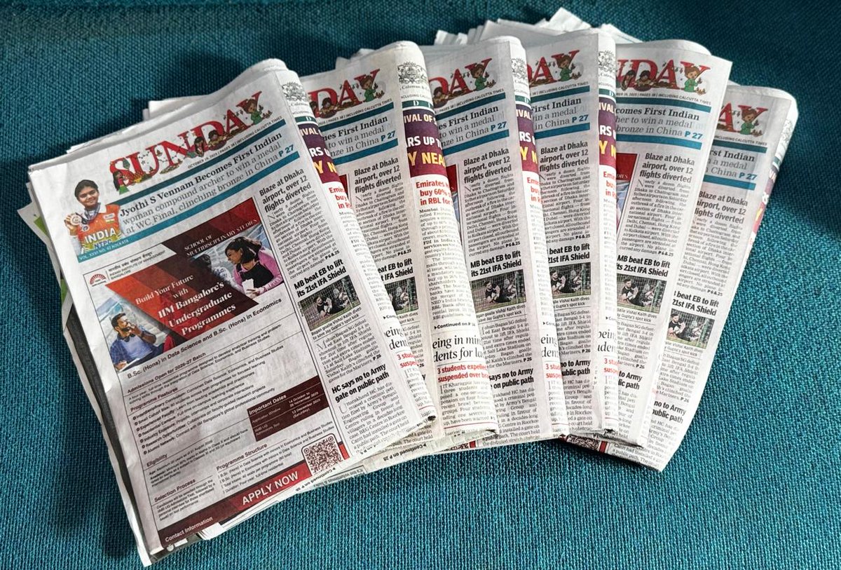 rootniklabs's tweet photo. It’s a moment of immense pride to see @rootniklabs featured on the front page of #TheTimesofIndia Newspaper, under “𝐈𝐧𝐝𝐮𝐬𝐭𝐫𝐲 𝐒𝐩𝐞𝐚𝐤”.

One more feather in our ever-growing cybersecurity crown! 

#RootNikLabs #CyberSecurity #TimesOfIndia #ProudMoment #Innovation https://t.co/dXn6NJ51ge