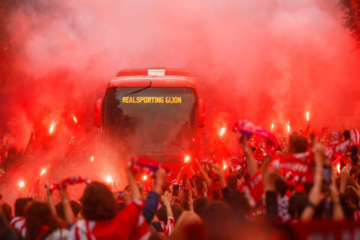 El Sporting no se explica, se siente. 

No jugáis solos: detrás de vosotros hay una afición que siente, empuja y nunca abandona.

SIEMPRE SPORTING

🔴⚪️🔴⚪️🔴