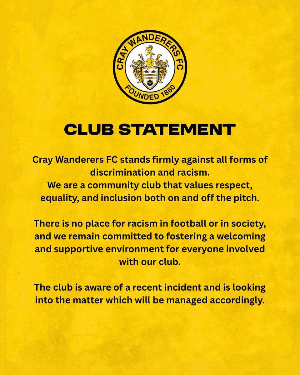 Cray Wanderers FC (@officialwands) on Twitter photo 