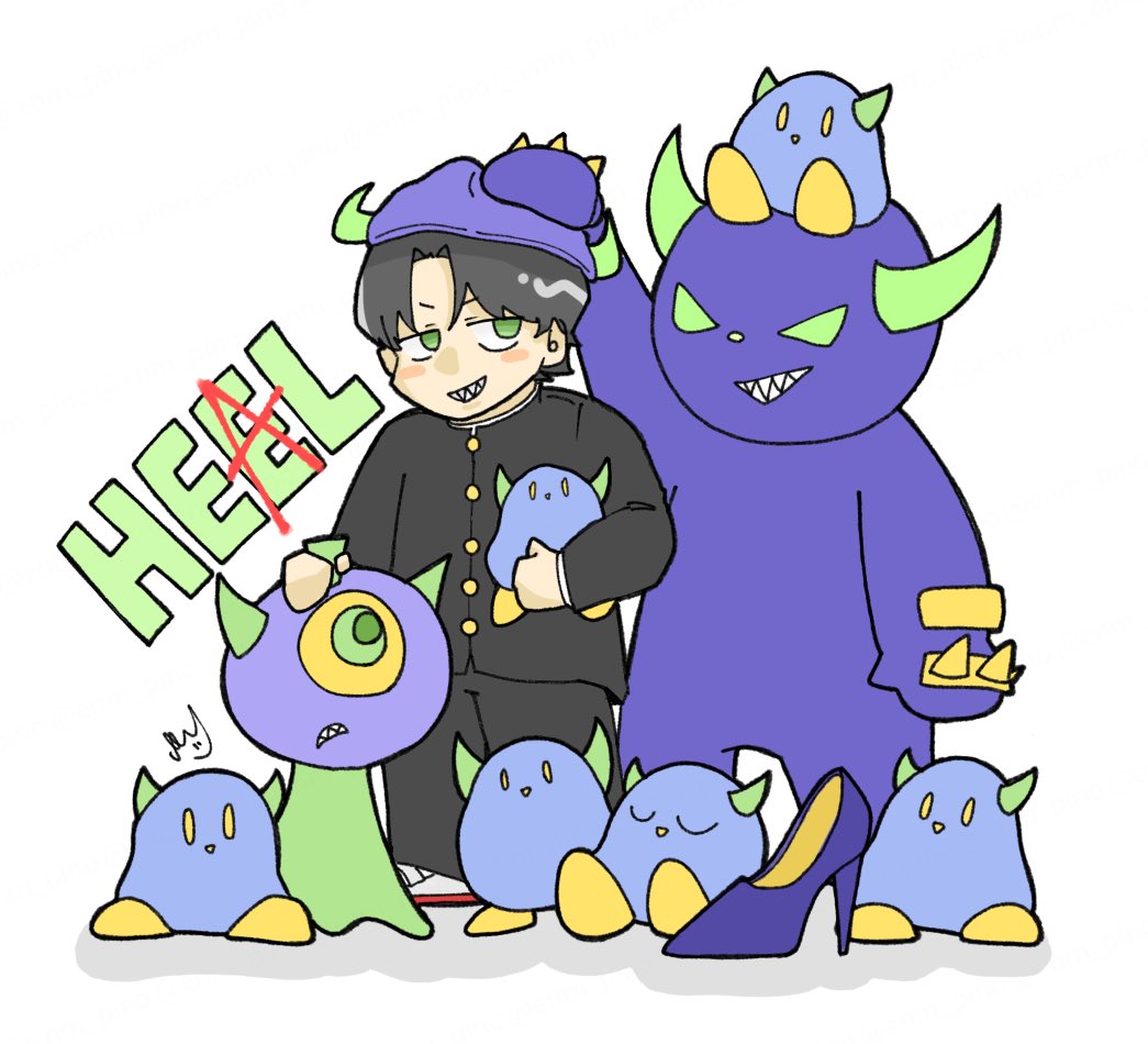 「時に、悪は愛より美しいぜ」

#Geroイラスト祭り