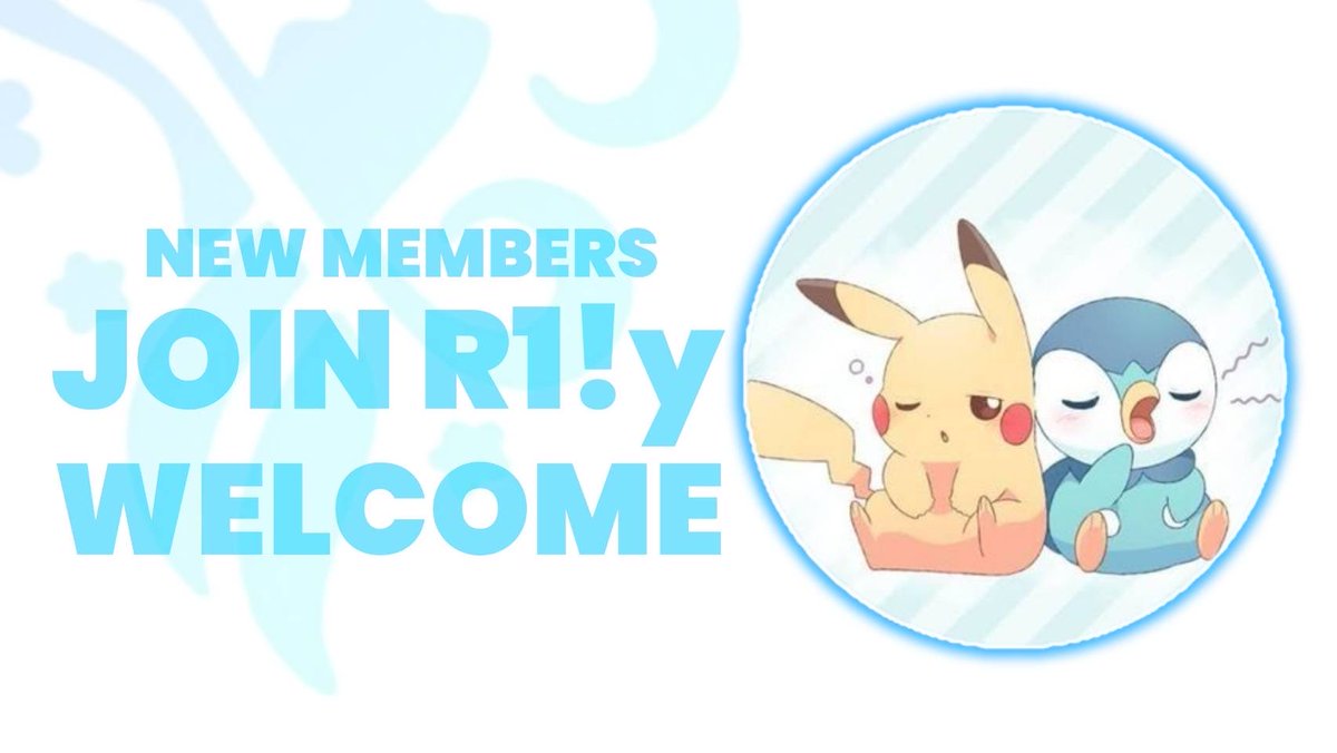 R1ǃy【公式】 (@r1ly_es) on Twitter photo \ Welcome to R1!y /
◇ 育成部門
ケンシ / <a href="/kensibot/">Kensisama 愛🐥</a>
育成部門での入隊です🎉
今後の活躍応援よろしくお願いします📣
#R1ly_e_sports #R1lywin \ Welcome to R1!y /
◇ 育成部門
ケンシ / <a href="/kensibot/">Kensisama 愛🐥</a>
育成部門での入隊です🎉
今後の活躍応援よろしくお願いします📣
#R1ly_e_sports #R1lywin