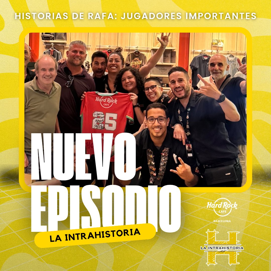💥🎙️ ¡Nueva Intrahistoria!

Regresan las 𝐇𝐢𝐬𝐭𝐨𝐫𝐢𝐚𝐬 𝐝𝐞 <a href="/rafacervera22/">rafacervera</a> con anécdotas sobre jugadores que pasaron por España y que acabaron siendo importantes

🟠 ivoox.com/intrahistoria-…

🟢 open.spotify.com/episode/2JMz8V…