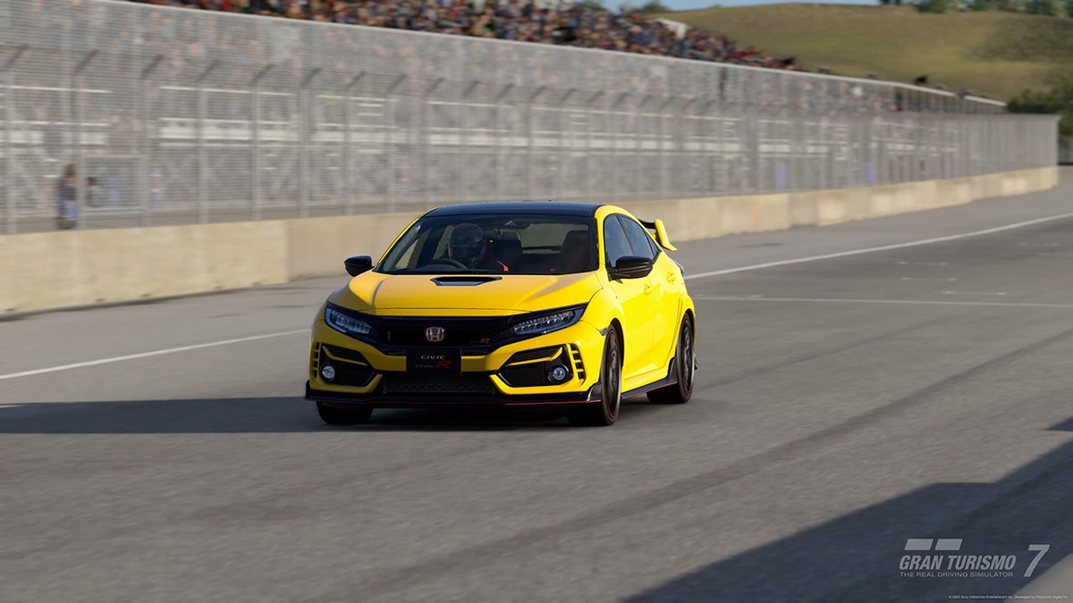 skymac_org's tweet photo. Nous continuons nos évolutions du week end, avec l'ajout d'une réalisation pour l'épreuve Clubman Cup JP 550 sur Laguna Seca. Après une 4RM et une MR, testons une FF, la Civic Type R '20 sur cette piste exigeante : https://t.co/crOSEatlLK
#GT7 #GranTurismo7 https://t.co/Z9oAhECmlo